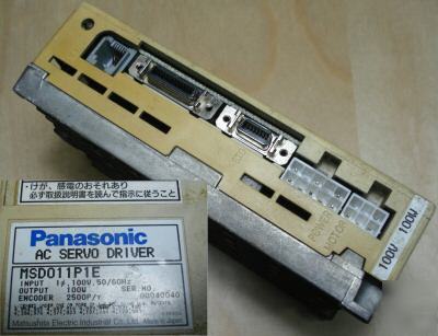 Panasonic MSD011P1E position driver. 