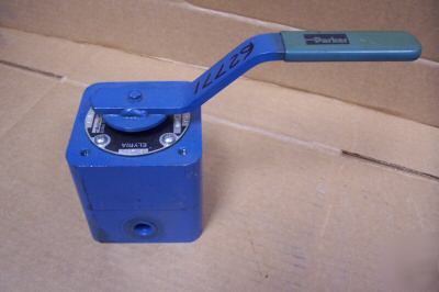 Parker hand valve 8051E-3/8HS2 