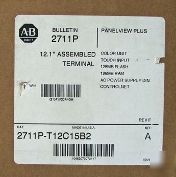 Factory seal allen bradley 2711P-T12C15B2 2711PT12C15B2