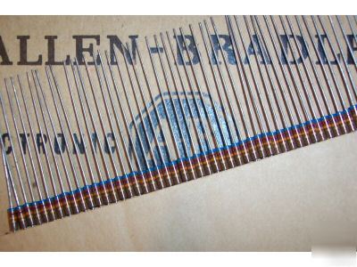 10 allen bradley cc resistors 5% * 110 ohms ohm 1W