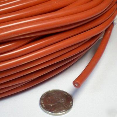30FT. 30KV 18AWG red high voltage wire cable stranded