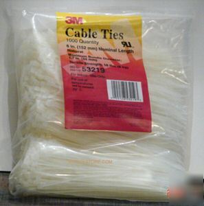 3M 53219 nylon wire/cable ties 3,000 6