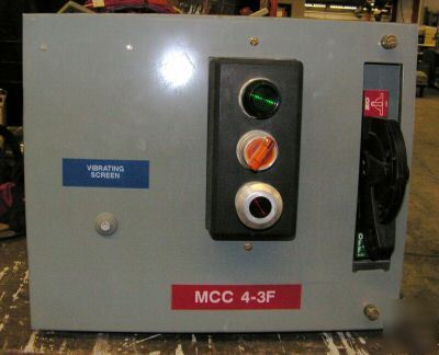 Ab 2100 mcc size 1 starter 7 amp breaker with door