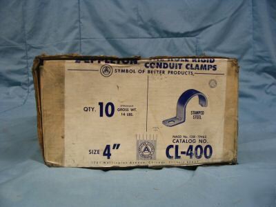 Appleton one hole rigid conduit clamps cl-400 4