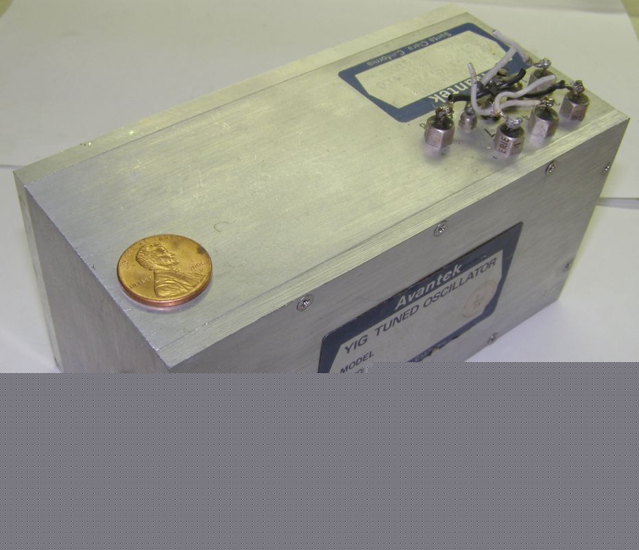 Avantek yig tuned oscillator SD7-0610M