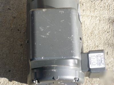 Baldor /gusmer motor 5 hp volts 208-230