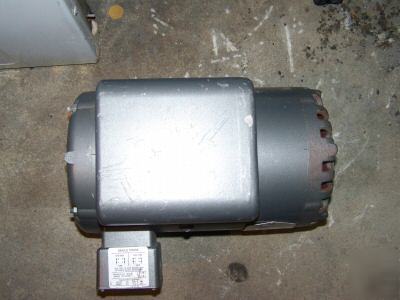 Baldor /gusmer motor 5 hp volts 208-230