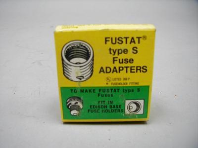 Buss bussman fustat adapters SA15 box of 4 adaptors 