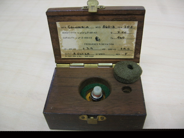 G29319 columbia 860-3 accelerometer