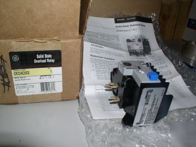 Ge solid state overload relay nema 0/1
