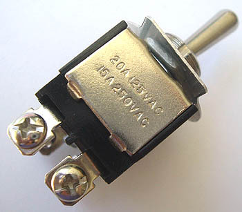 Heavy duty toggle switch on/off 20A 20 amp 125VAC (2