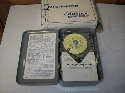 Intermatic 24 hour dial time switch 110/125 volts-motor