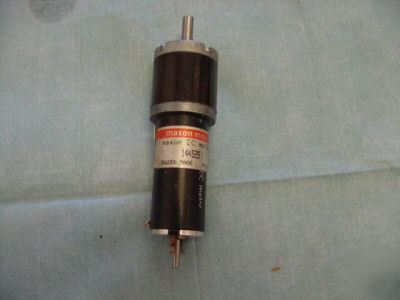 Maxon motor model: 144529 dc gear motor <