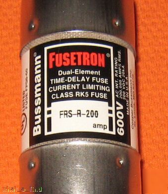 New buss frs-r-200 fuse bussmann FRSR200 new style 