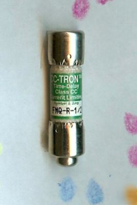 New bussmann cc-tron fnq-r-1/2 delay fuse fnq-r 1/2