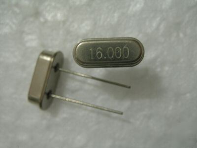 Pack 200, 16MHZ / 16.000 mhz crystal oscillators hc-49S