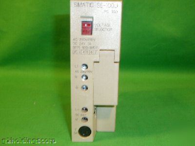 Siemens simatic S5-100U 6ES5 930-8MD11