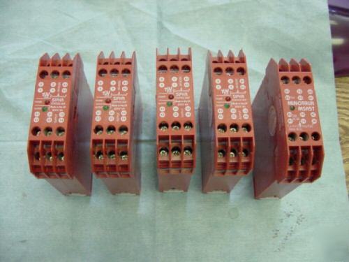 Lot of guardmaster (4) sipha actuators + (1) msrt <
