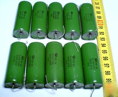 0,47 Âµf 1000V ussr military capacitors K75-24 nos #10