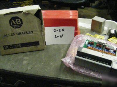 1 allen bradley SLC500 1746-1A16 input module