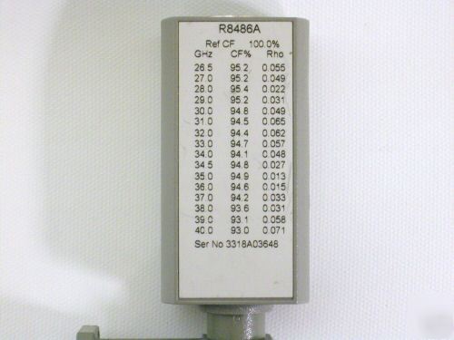 Agilent R8486A WR22 power sensor, 26-40GHZ