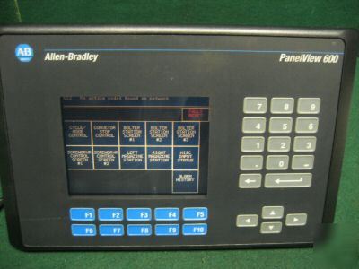 Allen bradley 2711-B6C5 series b panelview 600