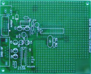 Avr atmel prototype board ATTINY2313 AT90S2313