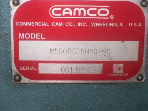 Camco indexing table roller gear drive M500RGD8H 40-90 