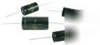 Capacitor axial lead electrolytic, 33 Âµf @ 160 vdc f&t