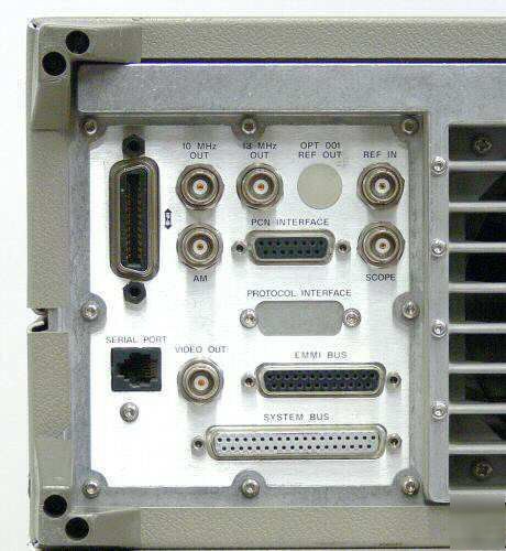 Hp agilent 8922H & 83220E gsm test sets manufct. system