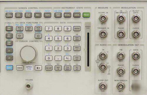 Hp agilent 8922H & 83220E gsm test sets manufct. system