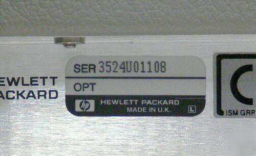 Hp agilent 8922H & 83220E gsm test sets manufct. system