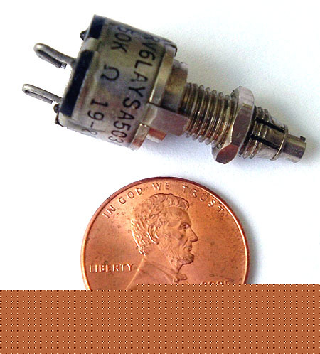 Military potentiometer ~ linear clarostat 50K ohm (1)
