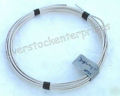 New 45' of awg #8 white stranded copper wire - brand 