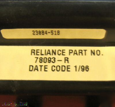 New reliance electric 78093-r starter contactor 78093R 