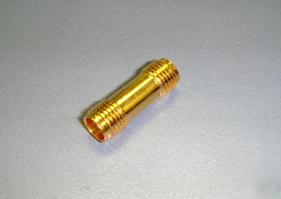 New sma double female connector gold plated 
