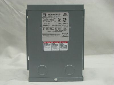 Square d general purpose transformer 1S1F 1H721