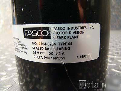 Fasco 7104-0254 dc motor 24VDC 5.4A