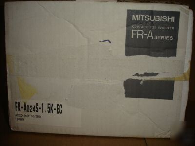 Mitsubishi freqrol fr-A024S-1.5K-ec ac drive * *
