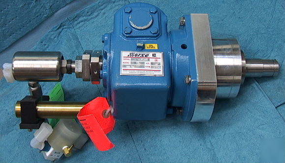 Morse 18SF 1B gear reducer drive with pump attachment