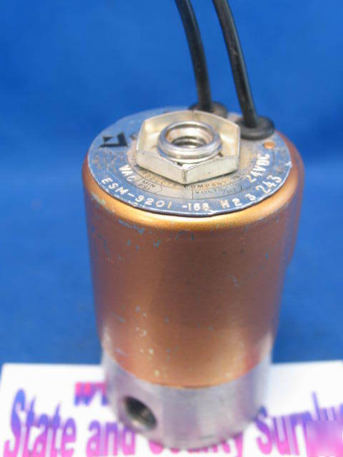 Versa valve esm-3201 24 vdc solenoid valve