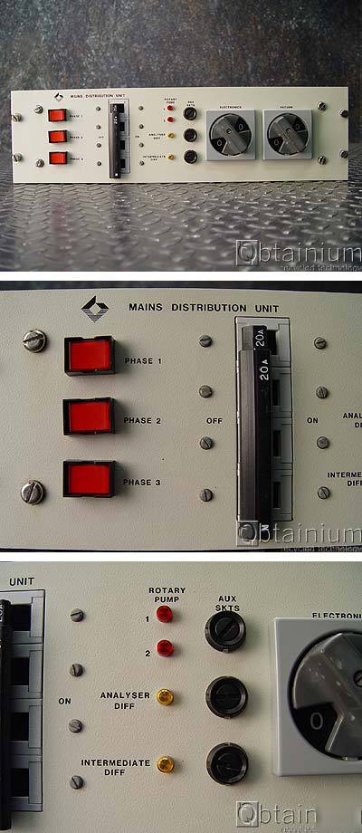 Vg elemental mains distribution unit model 763