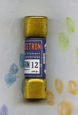 New bussmann frn-12 fuse fusetron K5 frn 12 amp