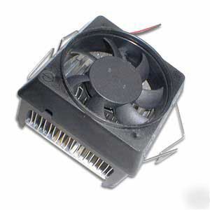 New molex heat sink fan, 55MM square, hooded, , qty: 2