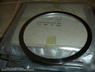 Quantity 10 shims 6 1/2 in. diameter carrier to spindle