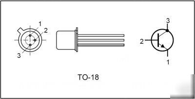 2N2222A npn general purpose rf 300MHZ 2N2222 transistor