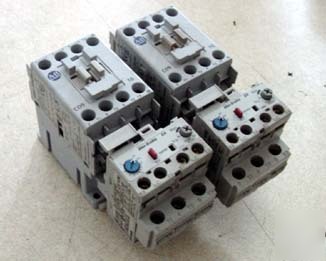 2PC allen bradley 100-C0910 contactor