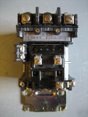 Ab allen-bradley size 1 509-bod-B1G contactor bod type