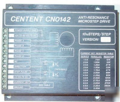 Centent CN0142 anti-resonance microstep drive 10U res.