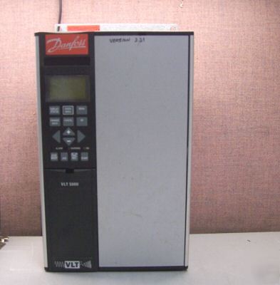 Danfoss vlt 5000 vfd variable frequency drive 5 hp 500V